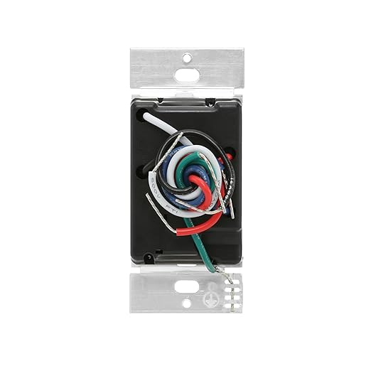 Lutron Claro Smart Switch for Caseta Lighting, for LED Lights, Fans, 5 Amp, Single-Pole/3-Way, Neutral Required, DVRF-5NSS-WH-6, White, 6 Pack
