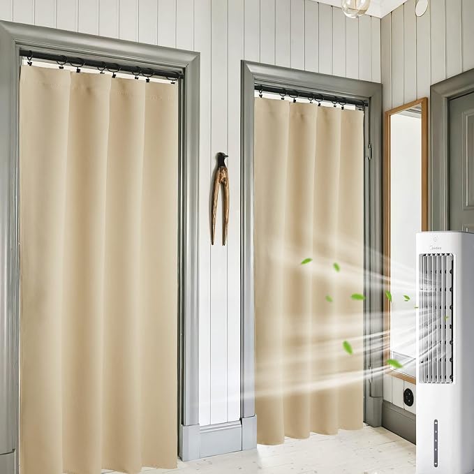 RYB HOME Extra Wide Curtains for Bedroom Living Dining Room 72 inches Long | - Image 5