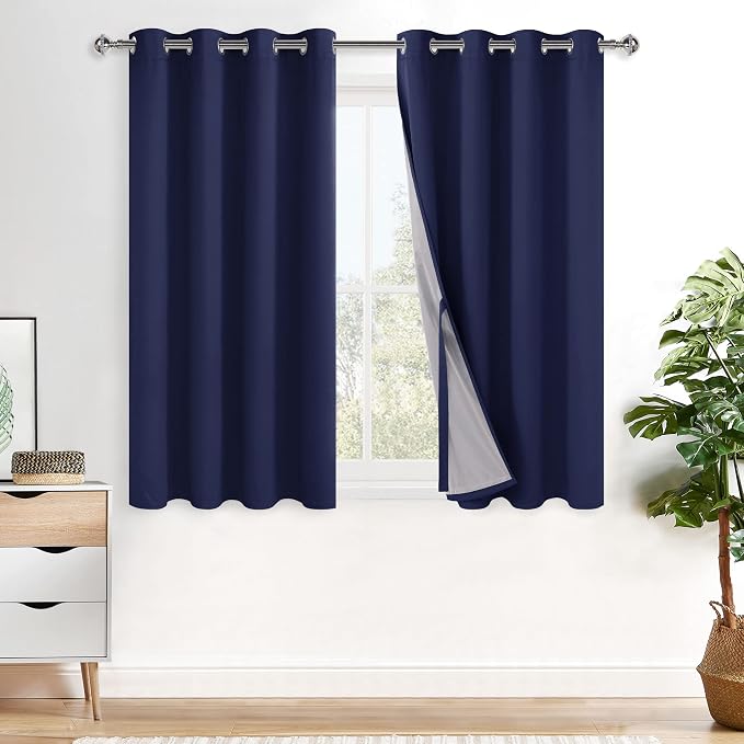 XWZO 100% Blackout Curtain Panels by XWZO