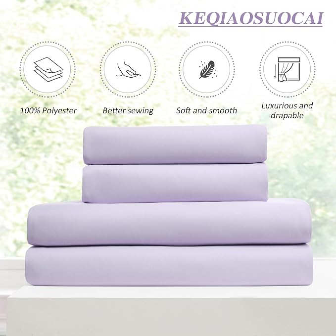 Light Purple Pinch Pleated Lilac Curtains Blackout 84 Inch Long, Thermal - Image 5