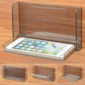 Small Floating Shelf for Wall, Wall Mounted Foldable Adhesive Shelf, Stick On by MONOSUGO
