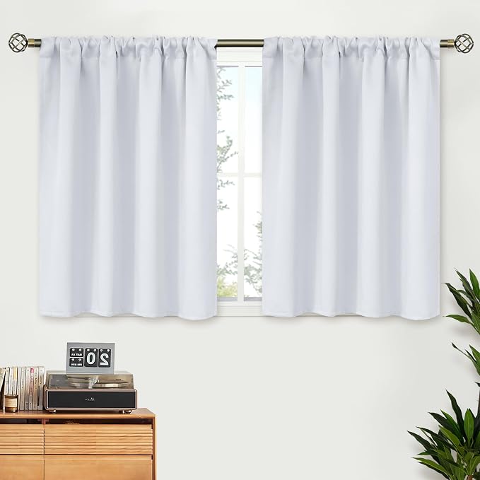 BGment Short Kitchen Window Curtains 36 Inch Length by BGment