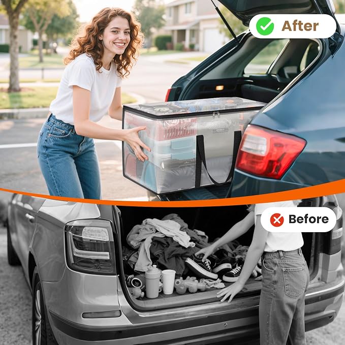 Moving Bags Extra Heavy Duty Oversized Clear Storage Bags - Image 6