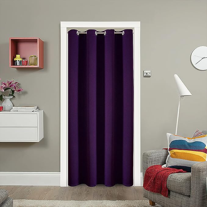 ChrisDowa Blackout Door Curtains - Image 6