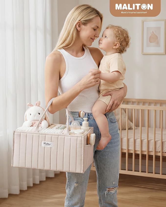 Maliton Baby Diaper Caddy Organizer - Image 6