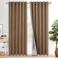 XWZO Complete Blackout Shades Window Curtain Panels by XWZO