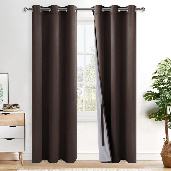 XWZO 100% Blackout Curtains by XWZO