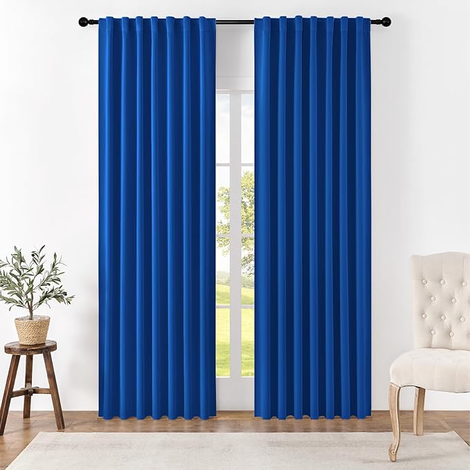 Joydeco Blackout Curtains 84 Inch Long by JOYDECO
