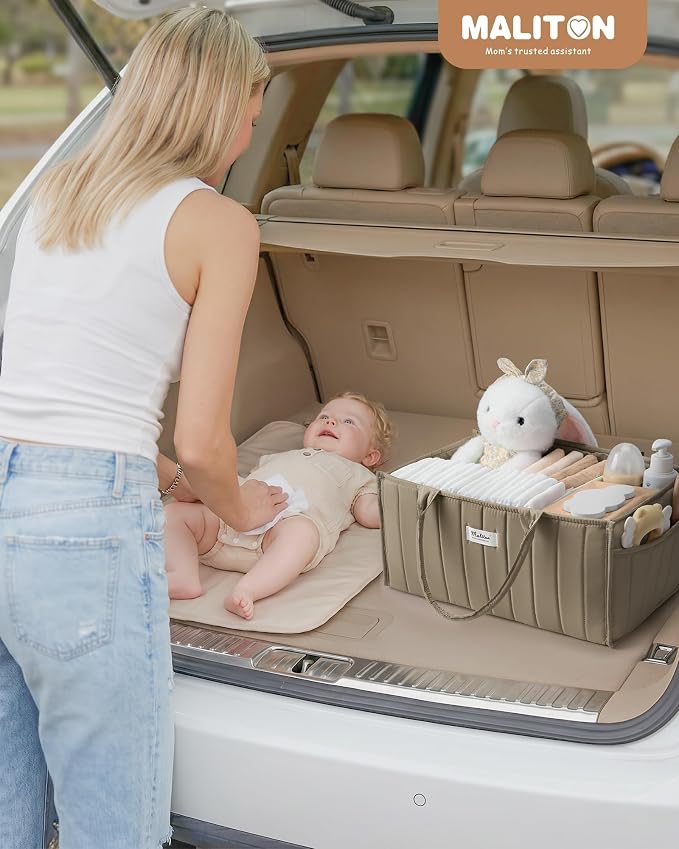 Maliton Baby Diaper Caddy Organizer - Image 7