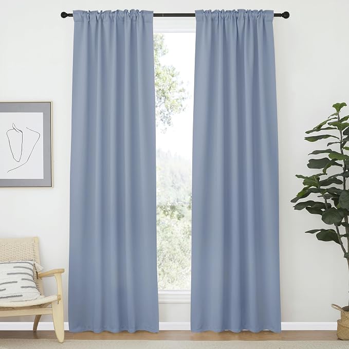 NICETOWN Vertical Blinds Window Curtain Panels - Image 2