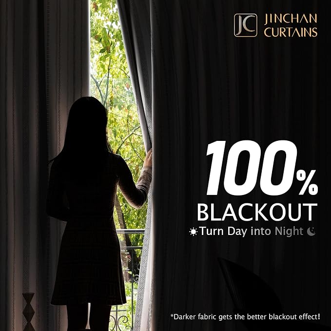 jinchan Boho Blackout Curtains 90 Inches Long - Image 3