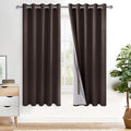 XWZO 100% Blackout Curtains 63 Inches Long by XWZO
