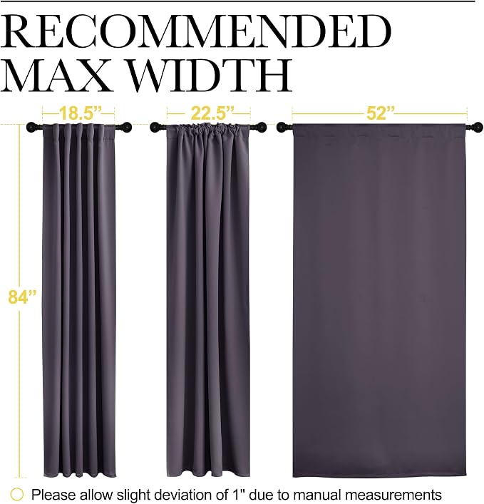 NICETOWN Blackout Curtains and Draperies - Image 7