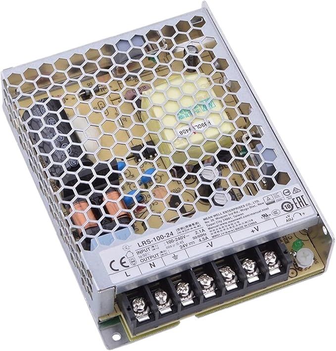 GFZ LRS-100-24 24V 4.5A 108W 90% Efficiency Industrial Switching Power Supply for Automation, LED Lighting, and Electronic Equipment
