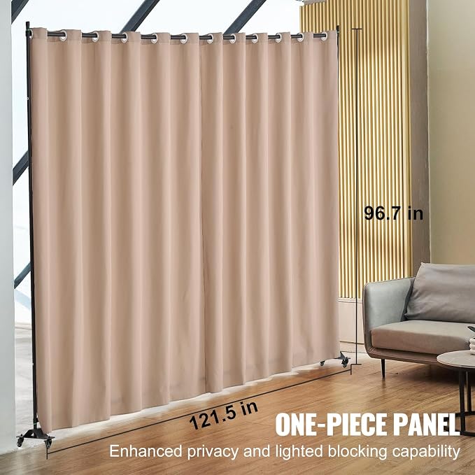 VEVOR Room Divider, Portable Panel Room Divider - Image 2