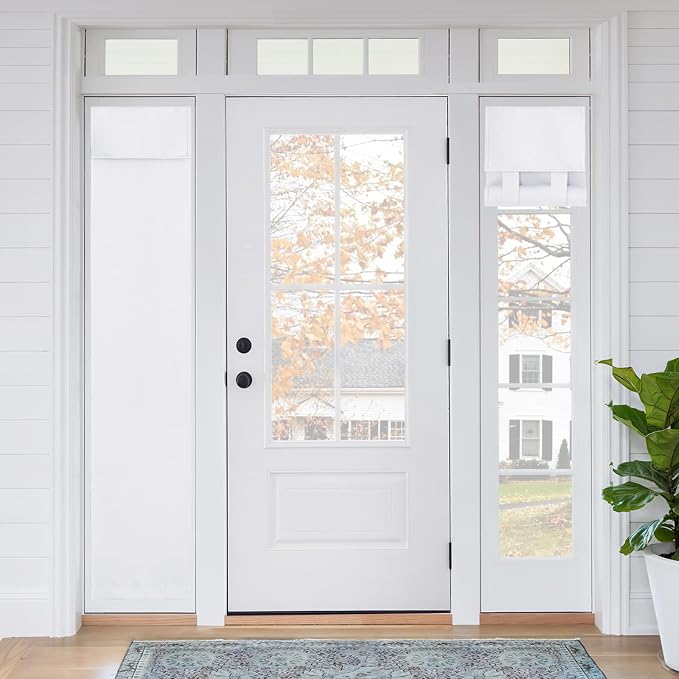 RYB HOME No Drill 12 inch Curtains by RYBHOME