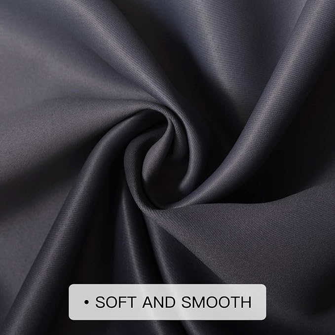 COSVIYA Grommet Ombre Room Darkening Curtains 84 inch Length 2 Panels, 52x84 - Image 6