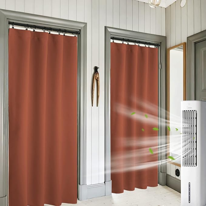 RYB HOME Blackout Curtains for Bedroom Living Dining Room 84 inches Long | by RYBHOME