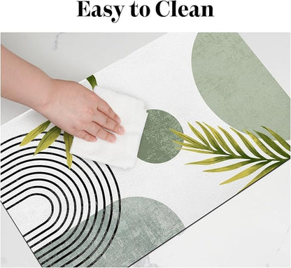 Dog Food Mats for Floors, Absorbent Dog Bowl Mat for Food and Water Dispenser Mat, Quick Dry Cat Food Mat Pet Supplies