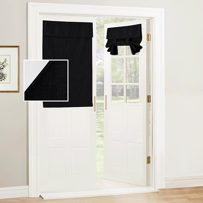RYB Home 100% Blackout Door Curtains by RYBHOME