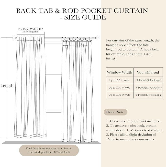 PONY DANCE Blackout 80 inch Length Curtains 2 Panels Set, Thermal Insulated - Image 9