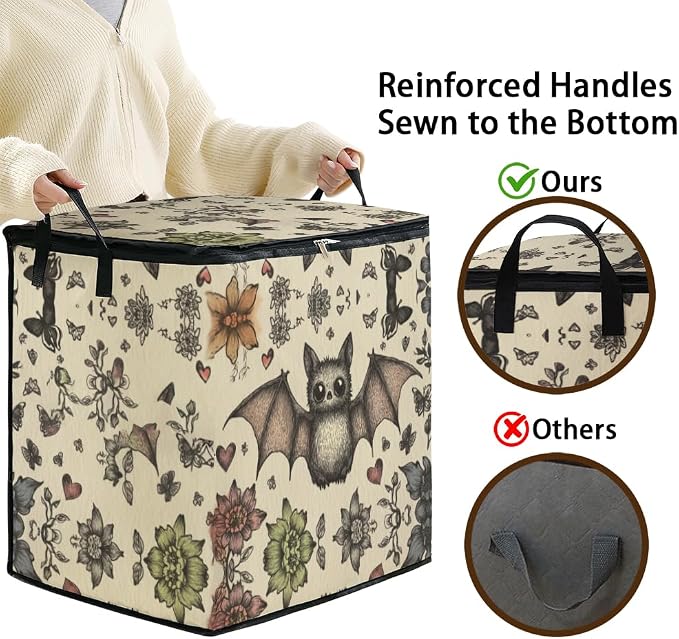 2pcs blanket storage bag for under bed, closet organizers 95L | clothing - Image 4