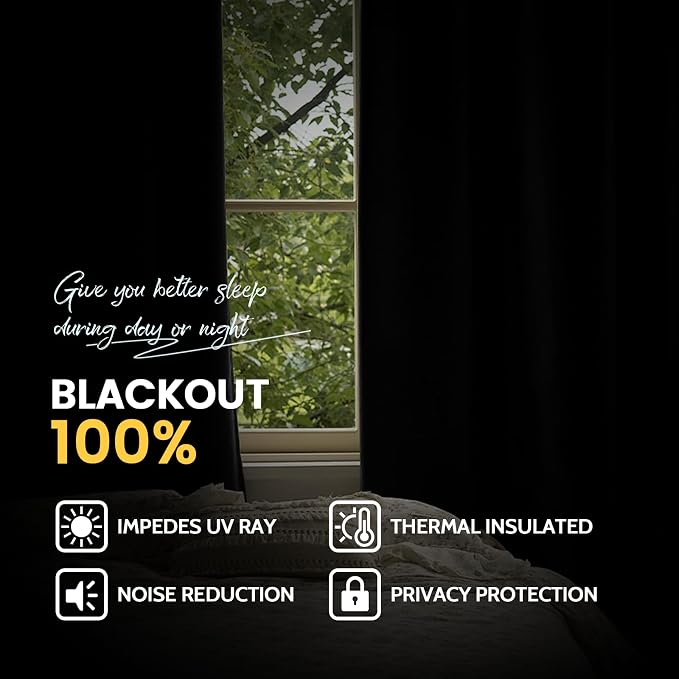 Yakamok Sage Blackout Curtains 63 Inches Long - Image 6
