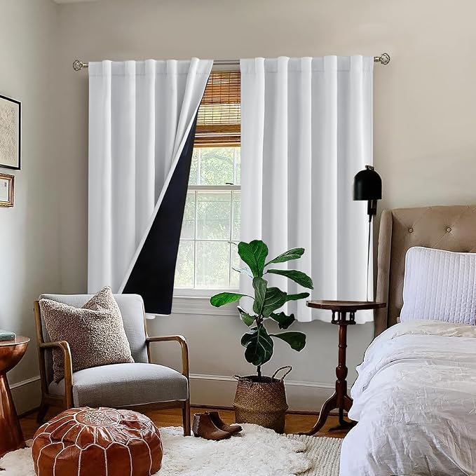 BGment 100% Blackout Curtains 40 Inch Length - Image 9