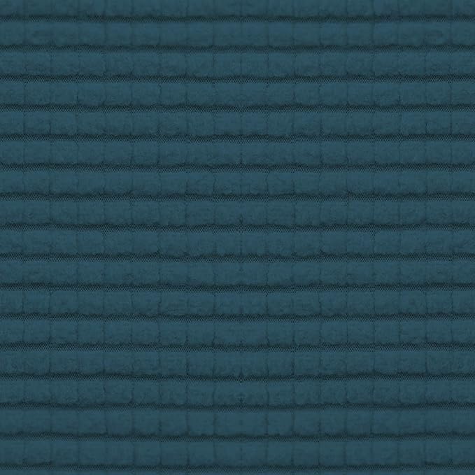 Easy-Going Recliner Stretch Sofa Slipcover Sofa Cover 4-Pieces Furniture Protector Couch Soft with Elastic Bottom Kids, Spandex Jacquard Fabric Small Checks(Recliner,Deep Teal)