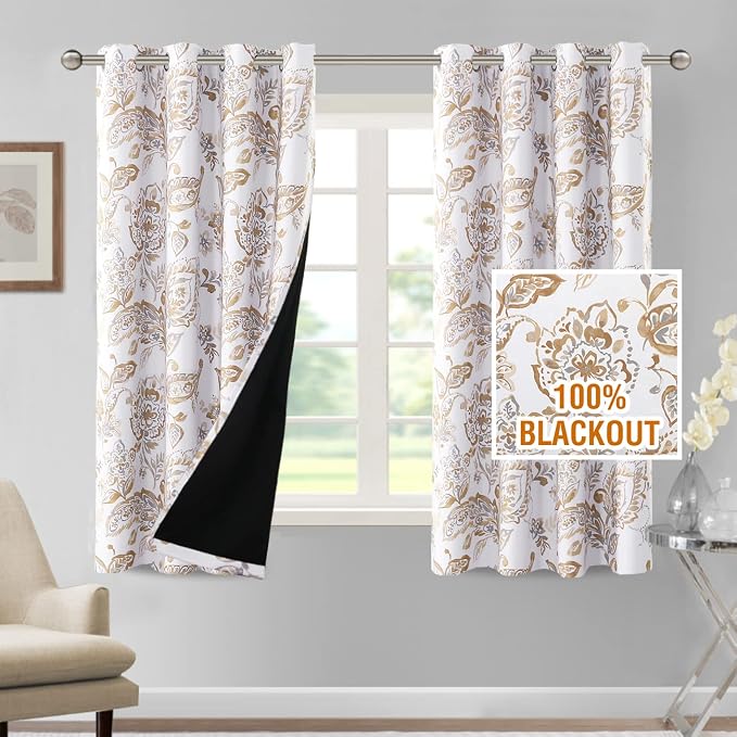 H.VERSAILTEX 100% Blackout Curtains by HVERSAILTEX