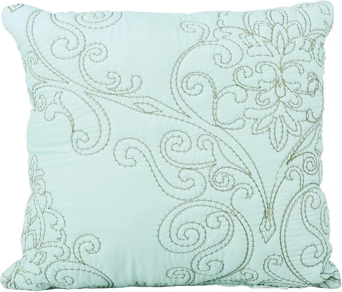 Home Soft Things Damask 4 Piece Bedspread Set, Scalloped Edge Reversible - Image 4