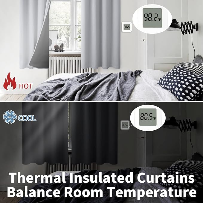 BGment 100% Blackout Curtains for Bedroom - Image 4