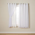 TOWN & COUNTRY LUXE Talia Double Layer Indoor Curtains, Sheer and Room by TOWN+%26+COUNTRY+LUXE
