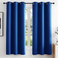 Deconovo Blackout Curtains for Bedroom and Living Room 45 Inches Long | Black by Unknown