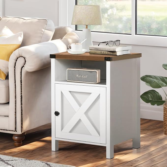 Farmhouse End Table, Nightstand - Image 4