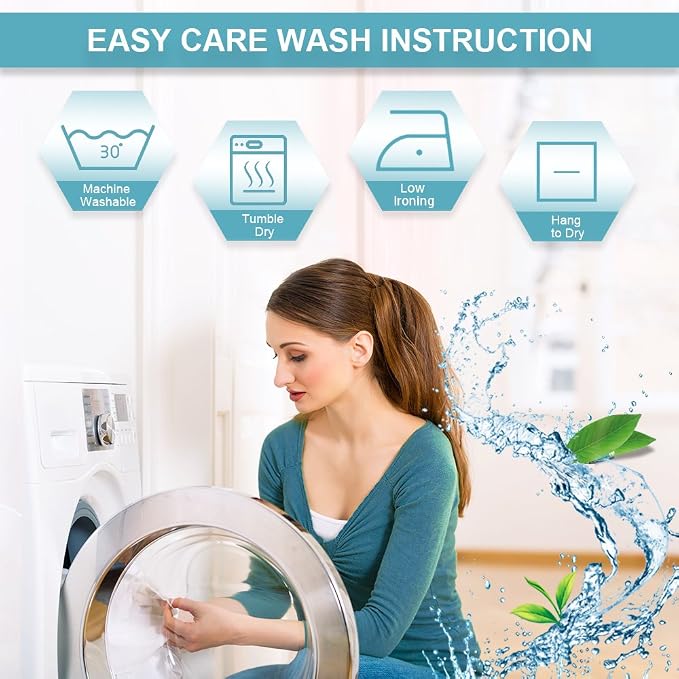RYB HOME 54 inch Blackout Curtains - Image 9