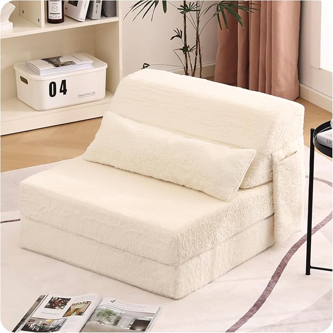 Convertible Folding Sofa Bed Single Size by TiitaHome