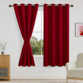 DWCN Blackout Curtains with Tiebacks by DWCN