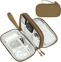 FYY Electronic Organizer, Travel Tech Pouch Bag, Cable Organizer Brown | Wrist by FYY