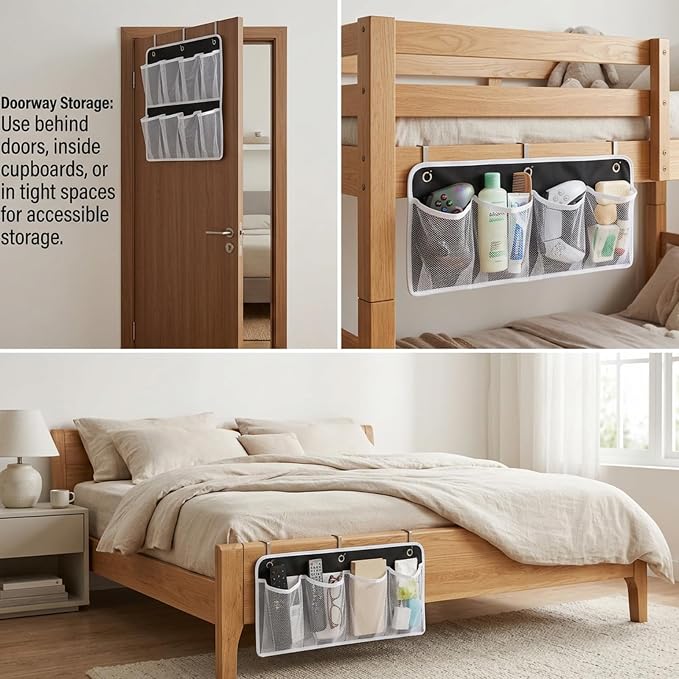4 Pack Shoe Storage for Bedside - Image 3