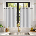 Deconovo Blackout Curtains for Bedroom and Living Room 54 Inches Long | Black by Unknown