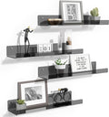upsimples 4 Pcs 15" Acrylic Shelves by upsimples