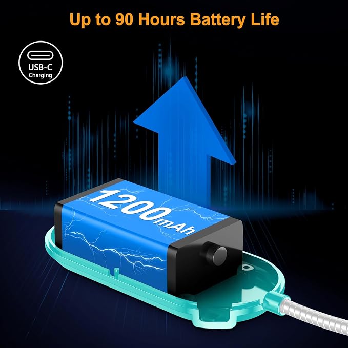 Gritin Rechargeable Book Light for Reading in Bed - Image 6