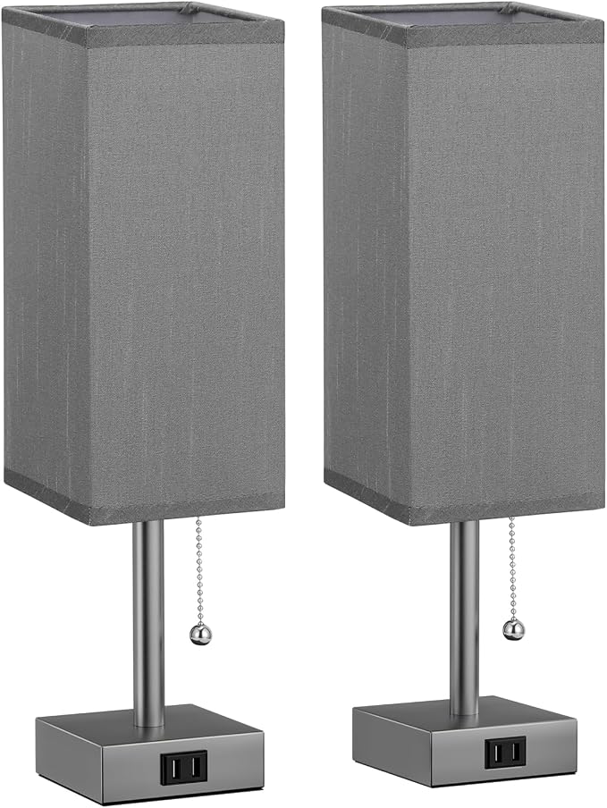 Bedside Lamp for Bedroom Set of 2 - Image 9