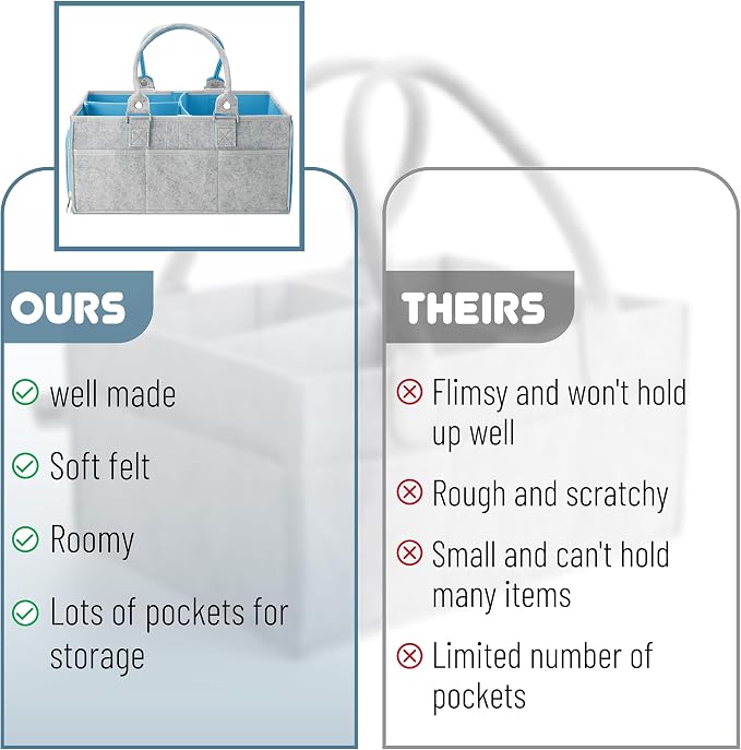 Mr. Pen- Baby Diaper Caddy Organizer - Image 4