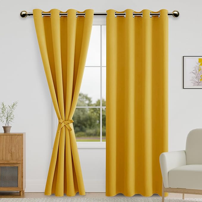 DWCN Blackout Curtains for Bedroom by DWCN