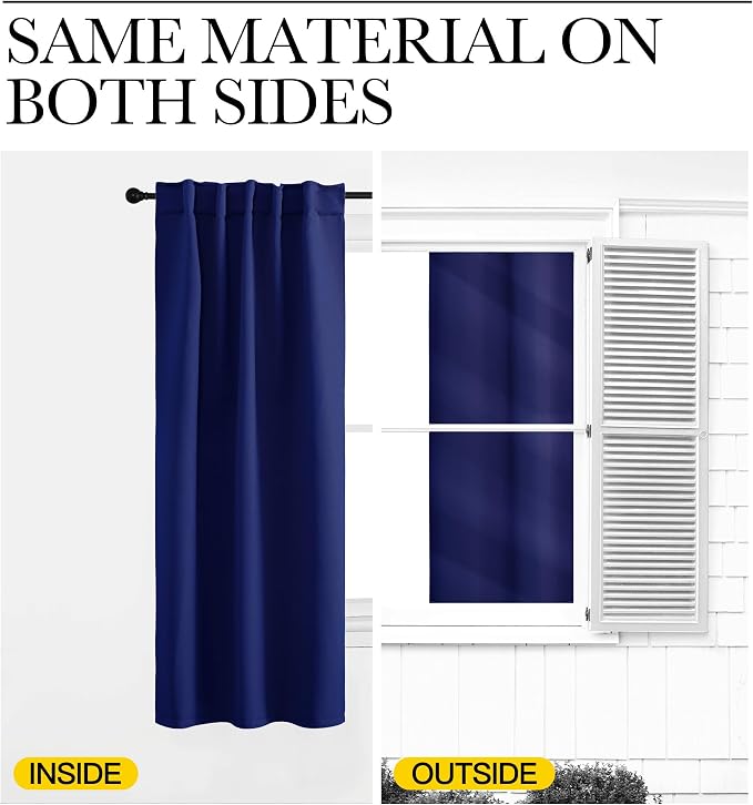 NICETOWN Living Room Darkening Curtains - Image 6