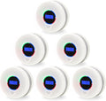 10-Year Battery Smoke and Carbon Monoxide Detector, 2-in-1 Smoke CO Alarm with Digital Display, Reliable Fire and CO Alarm for Home, Bedroom, Kitchen (6 Pack)