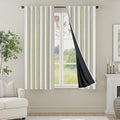 jinchan Boho Blackout Curtains 63 Inch Length by JINCHAN