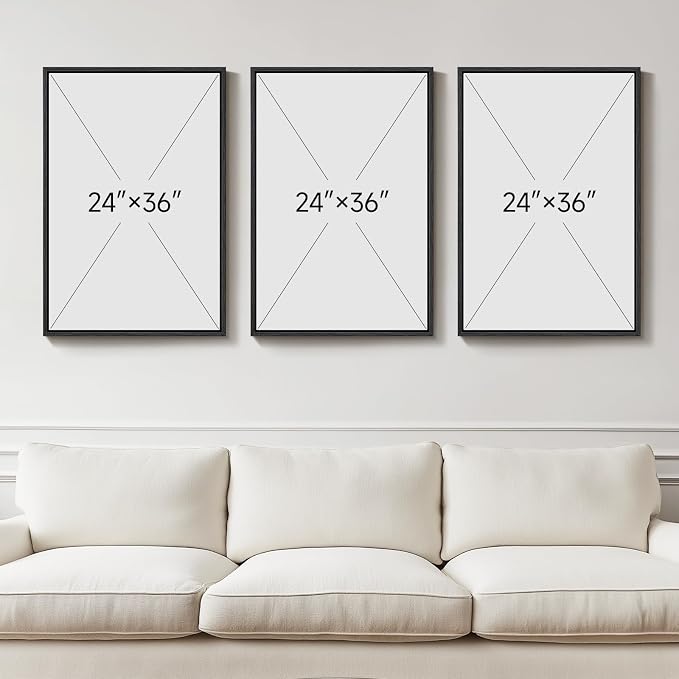 Large 3D Textured Framed Black and White Abstract Wall Art - Image 5